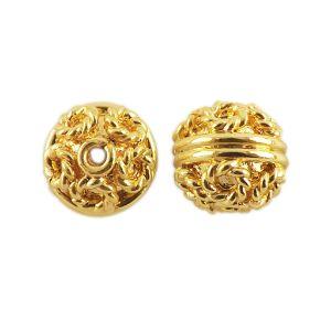 BG-128 18K Gold Overlay Bali Bead Beads Bali Designs Inc 