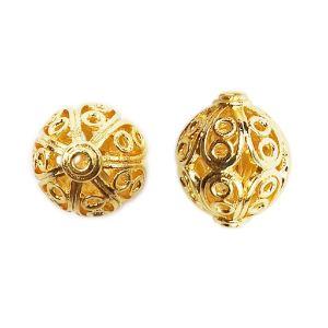 BG-136 18K Gold Overlay Bali Bead Beads Bali Designs Inc 