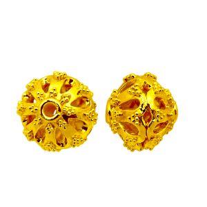BG-137 18K Gold Overlay Bali Bead Beads Bali Designs Inc 