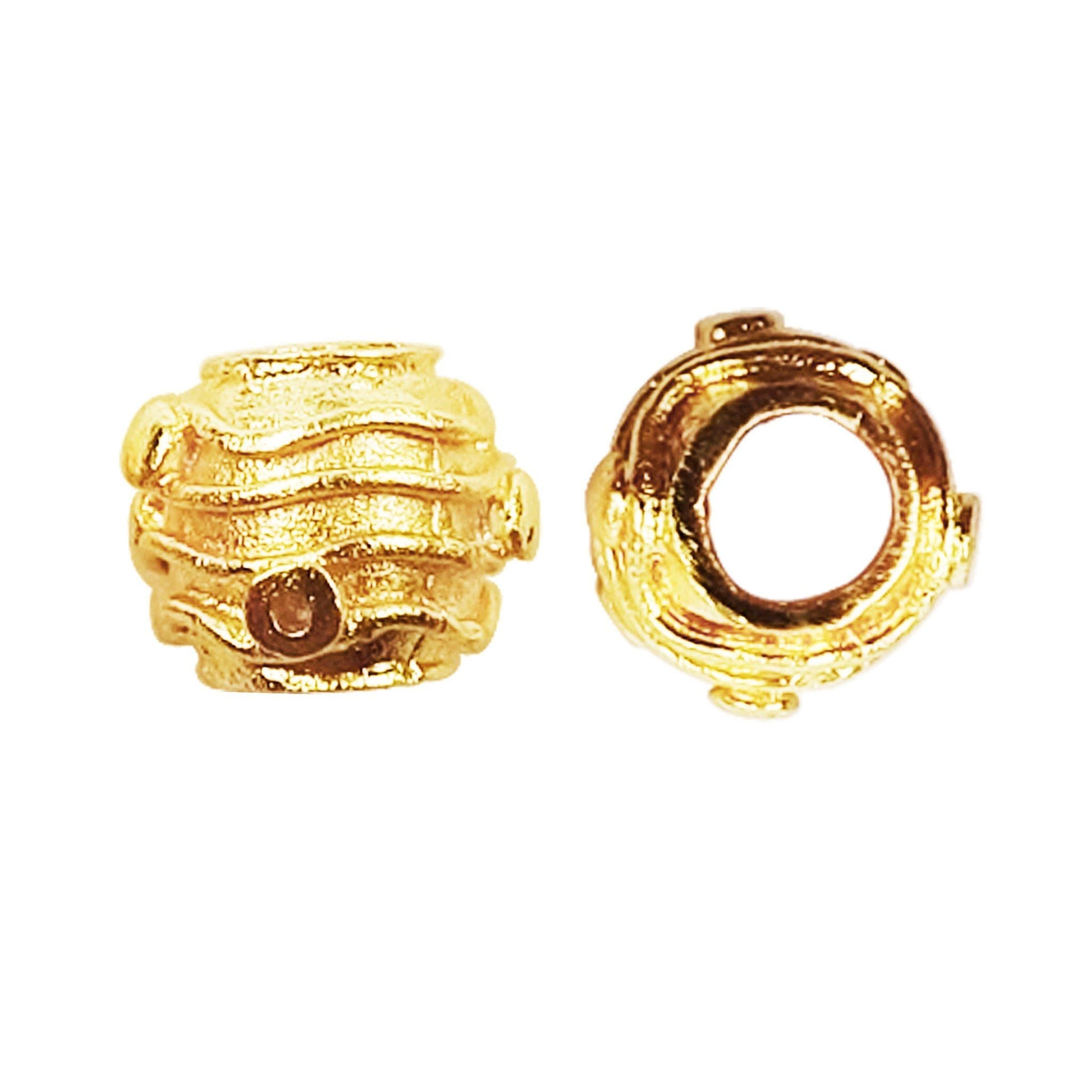 BG-139 18K Gold Overlay Bali Bead Beads Bali Designs Inc 