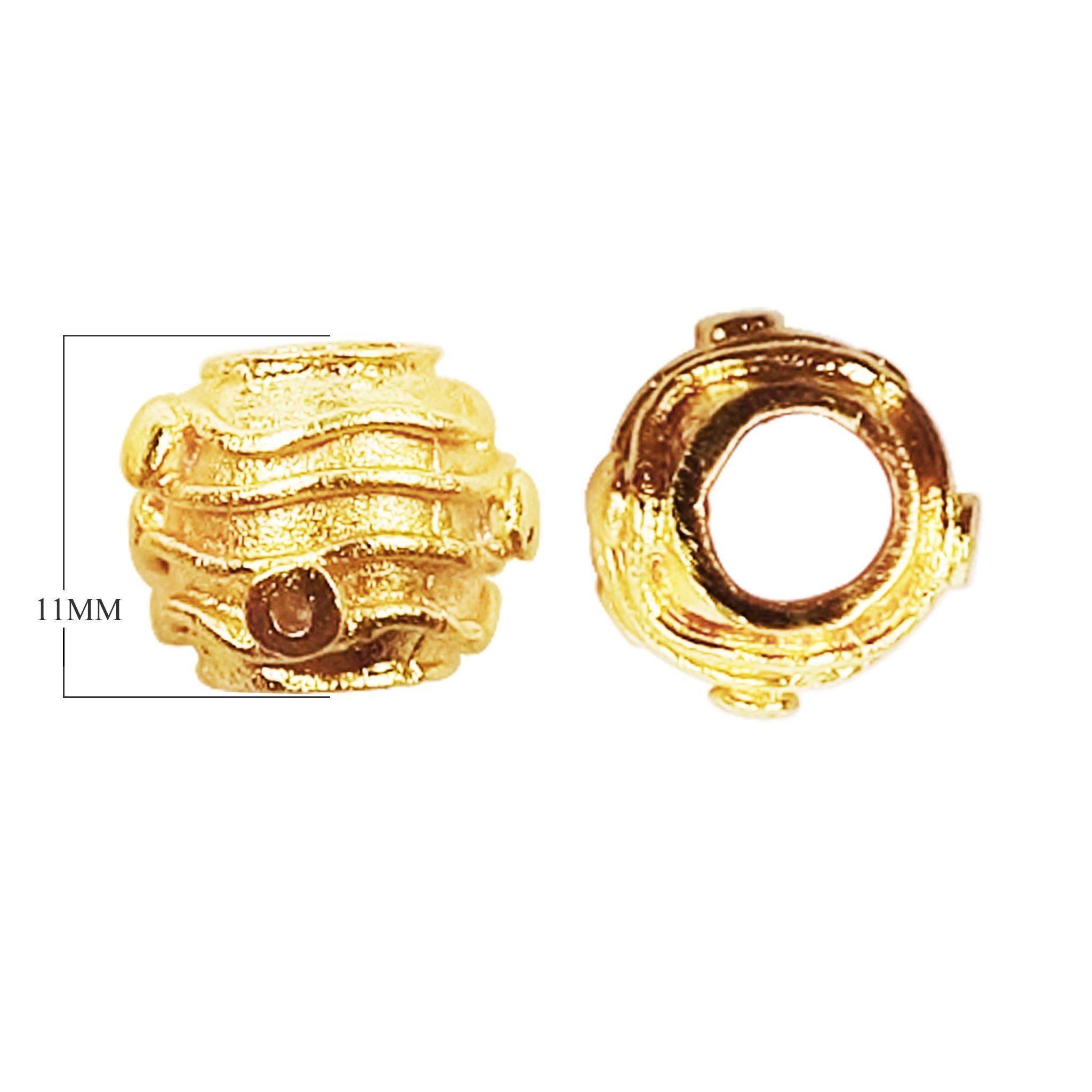 BG-139 18K Gold Overlay Bali Bead Beads Bali Designs Inc 