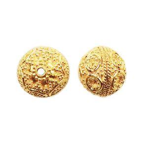 BG-141 18K Gold Overlay Bali Bead Beads Bali Designs Inc 