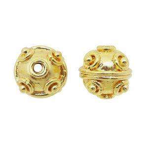 BG-142 18K Gold Overlay Bali Bead Beads Bali Designs Inc 