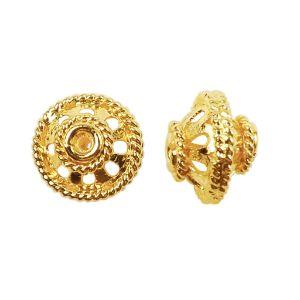 BG-145 18K Gold Overlay Bali Bead Beads Bali Designs Inc 