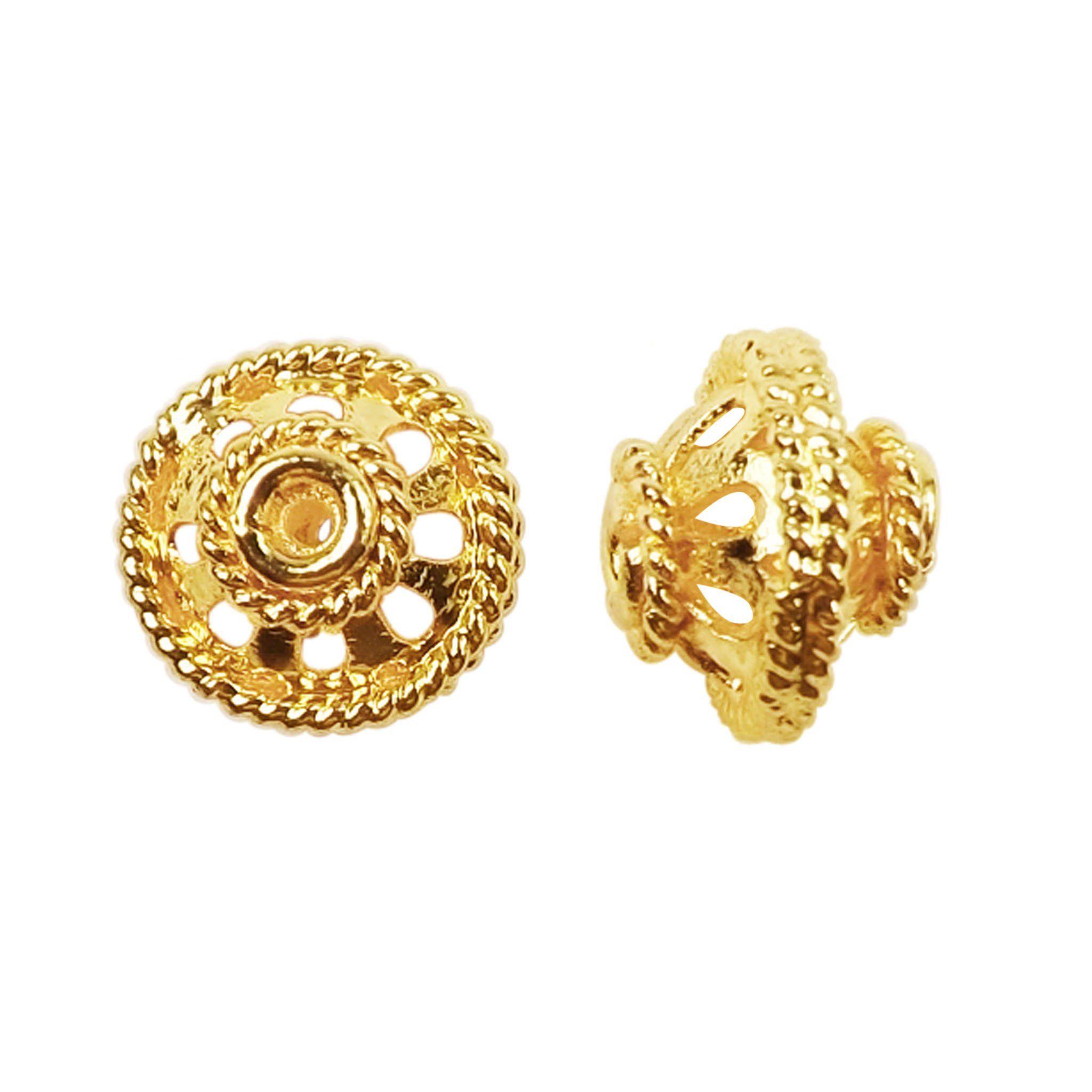 BG-145 18K Gold Overlay Bali Bead Beads Bali Designs Inc 