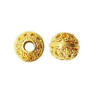 BG-146 18K Gold Overlay Bali Bead Beads Bali Designs Inc 