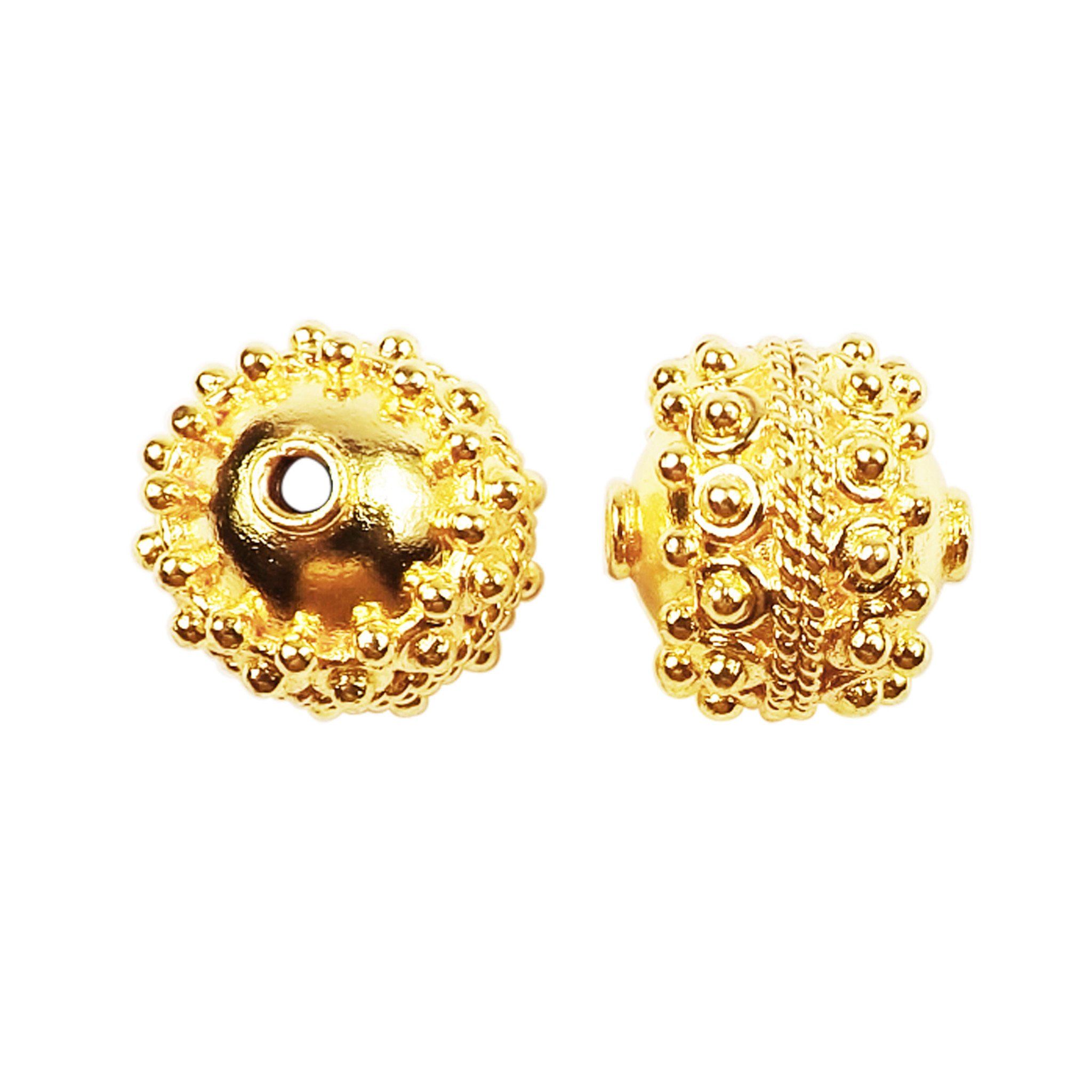 BG-148 18K Gold Overlay Bali Bead Beads Bali Designs Inc 