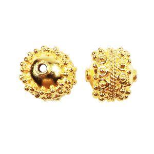 BG-148 18K Gold Overlay Bali Bead Beads Bali Designs Inc 