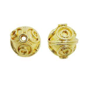 BG-151 18K Gold Overlay Bali Bead Beads Bali Designs Inc 