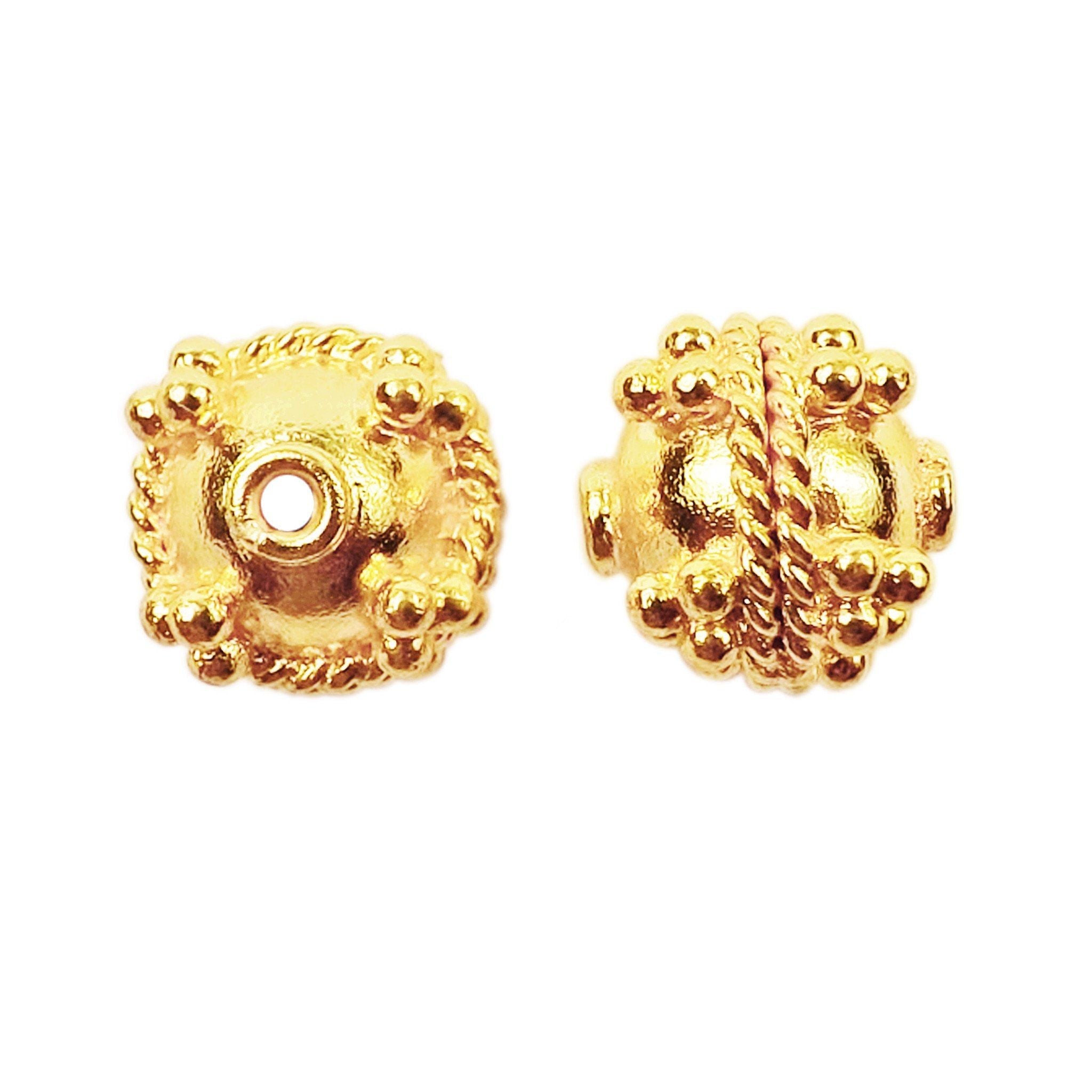 BG-156 18K Gold Overlay Bali Bead Beads Bali Designs Inc 