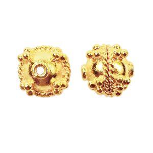 BG-156 18K Gold Overlay Bali Bead Beads Bali Designs Inc 