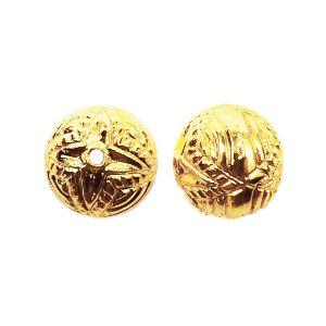 BG-158 18K Gold Overlay Bali Bead Beads Bali Designs Inc 