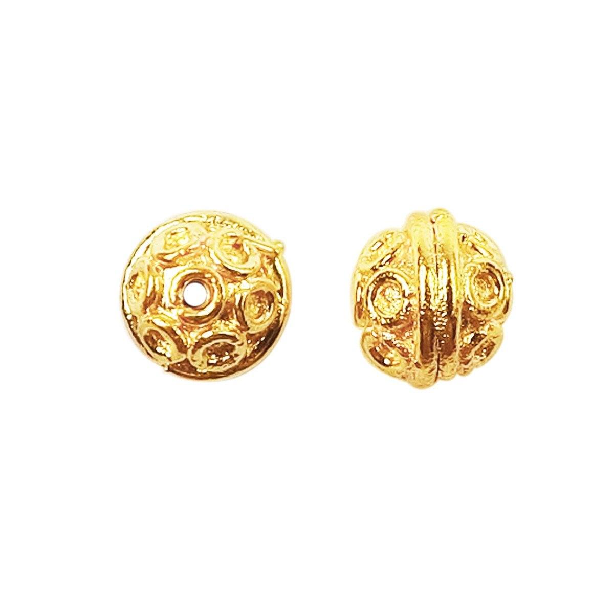 BG-161 18K Gold Overlay Bali Bead Beads Bali Designs Inc 