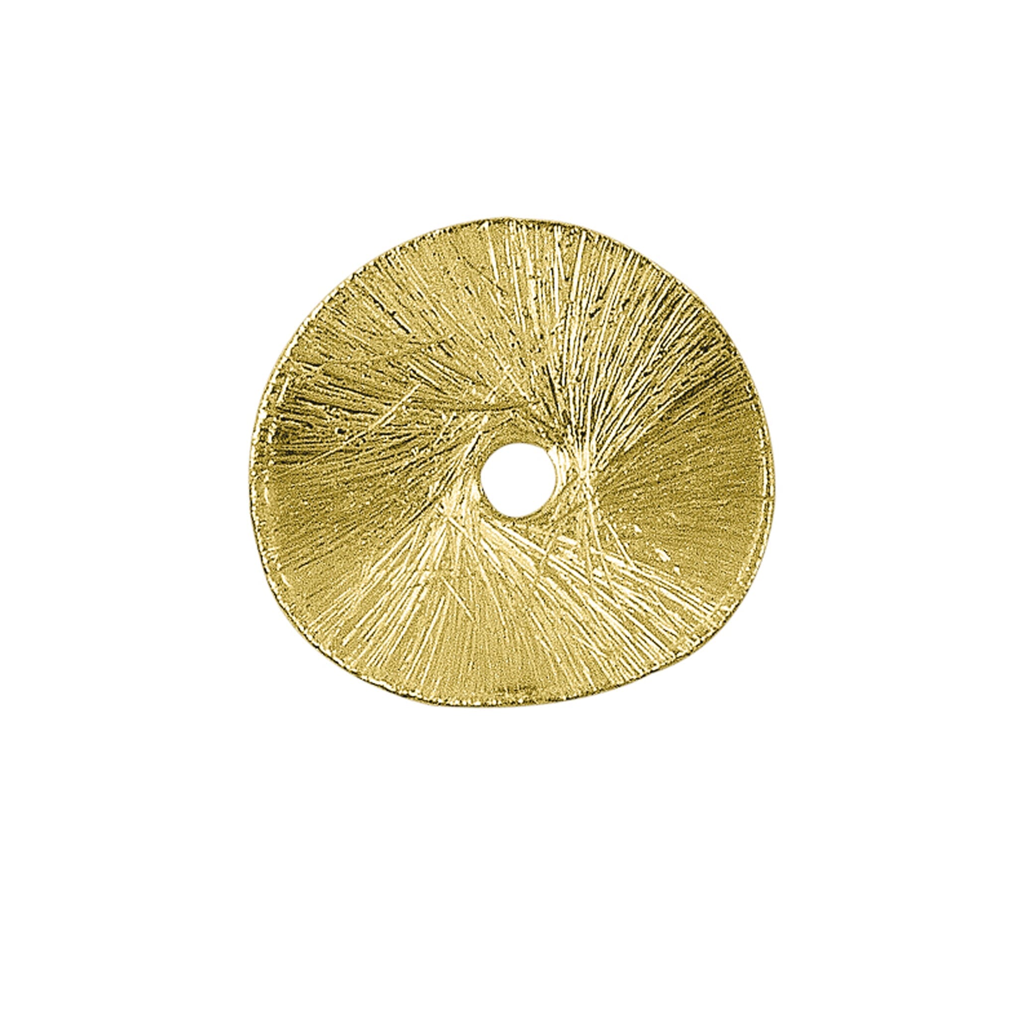 BG-216-4MM 18K Gold Overlay Round Shape Chip Bead Beads Bali Designs Inc 