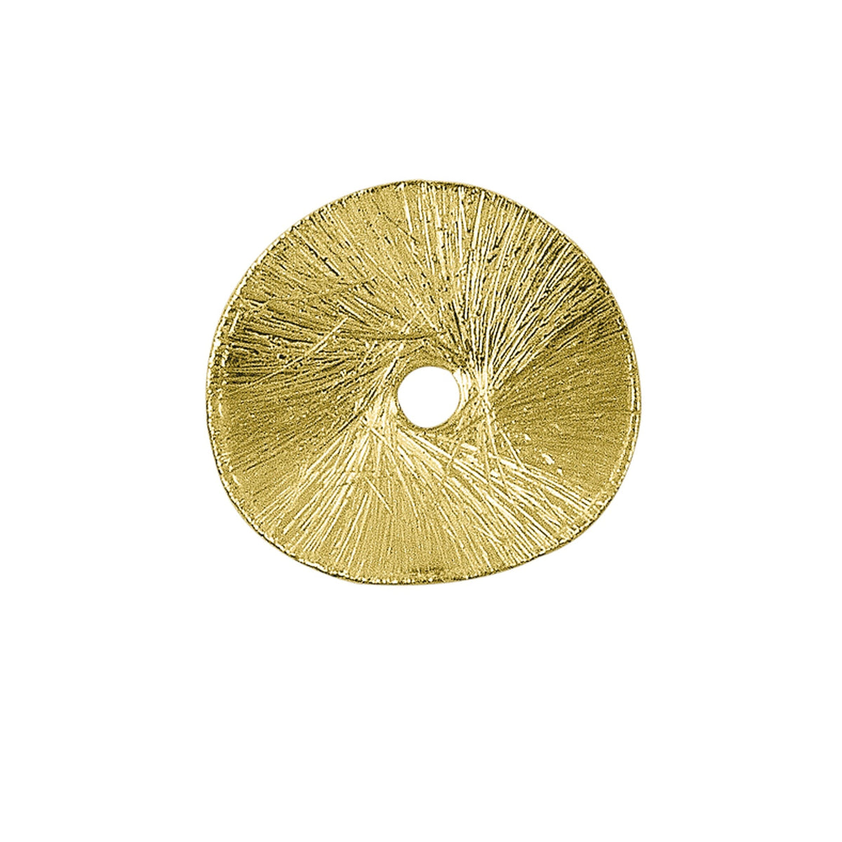 BG-216-4MM 18K Gold Overlay Round Shape Chip Bead Beads Bali Designs Inc 