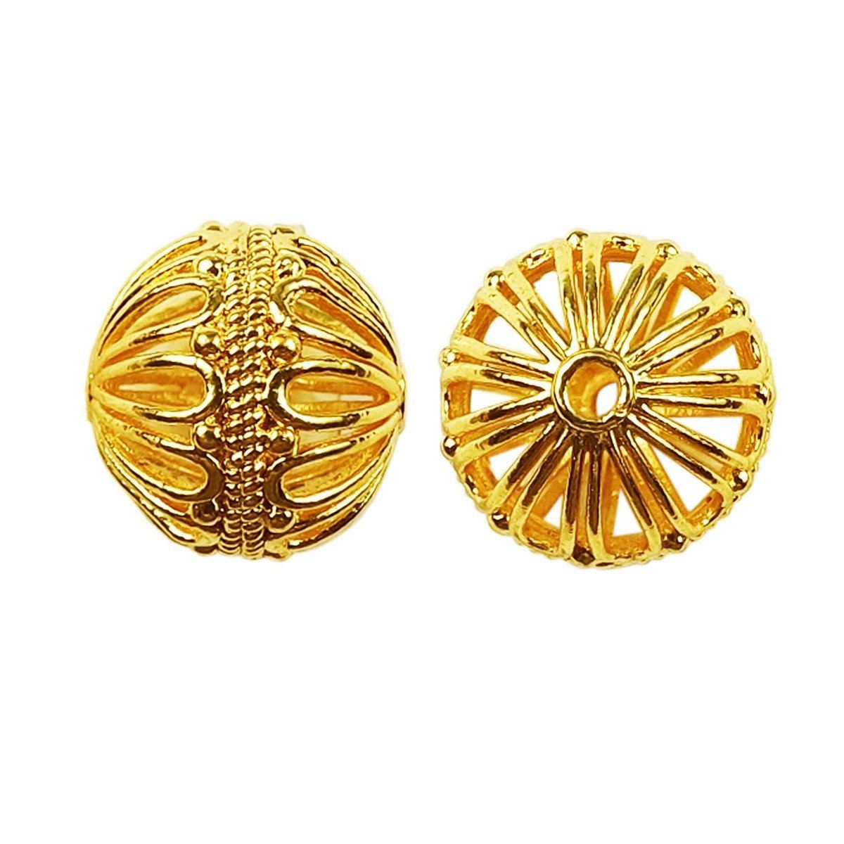 BG-241 18K Gold Overlay Bali Bead Beads Bali Designs Inc 