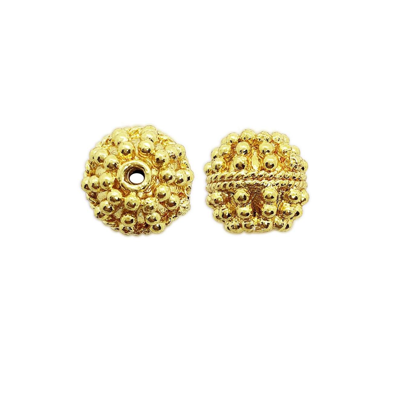 BG-348 18K Gold Overlay Bali Bead Beads Bali Designs Inc 