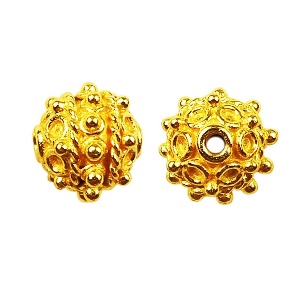 BG-355 18K Gold Overlay Bali Bead Beads Bali Designs Inc 