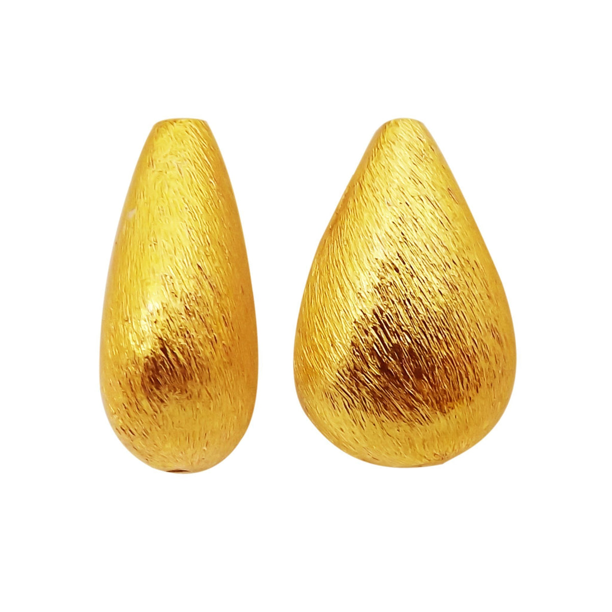 18K gold overlay decorative round beads over copper handcrafted in India for retail jewelry designs