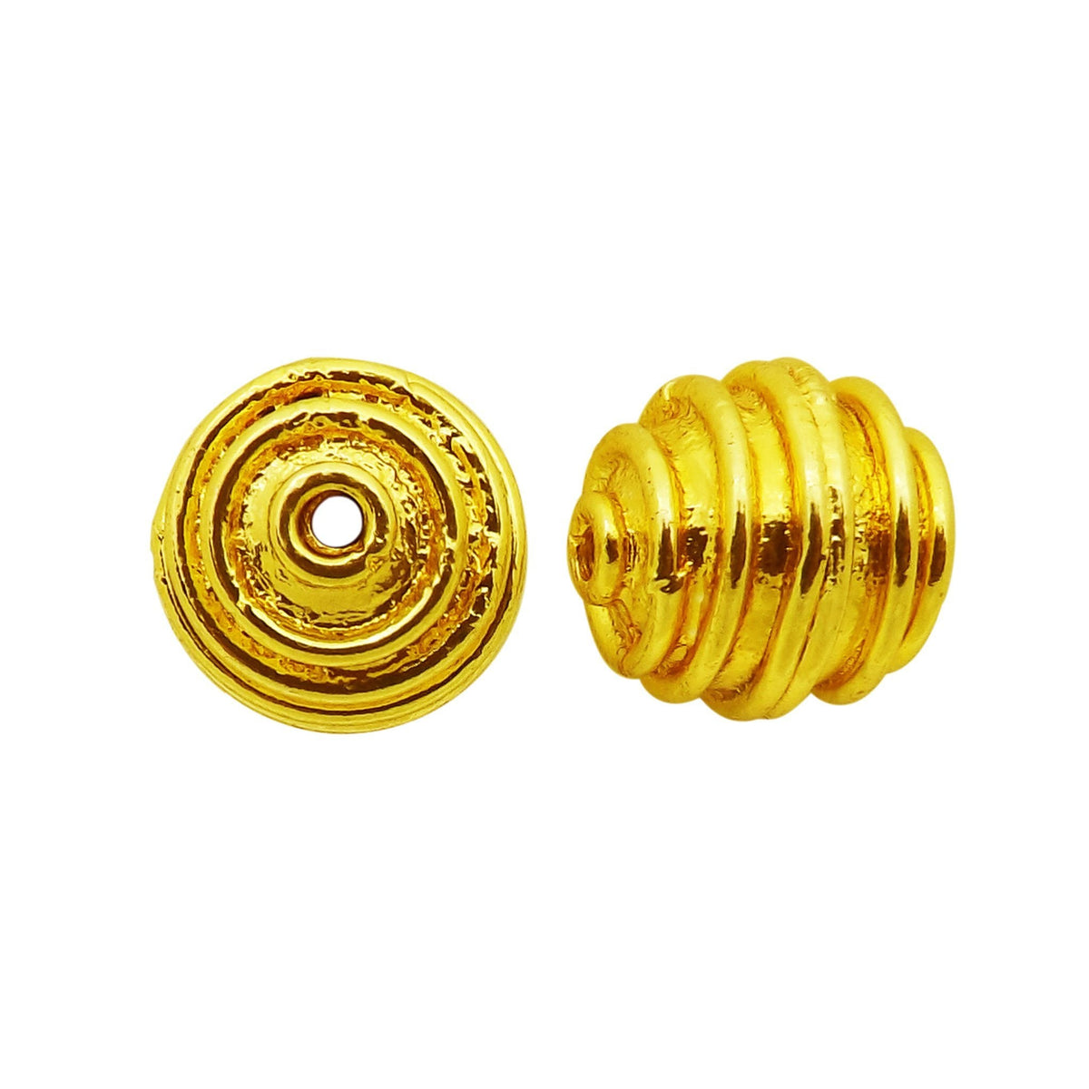 BG-372 18K Gold Overlay Bali Bead Beads Bali Designs Inc 