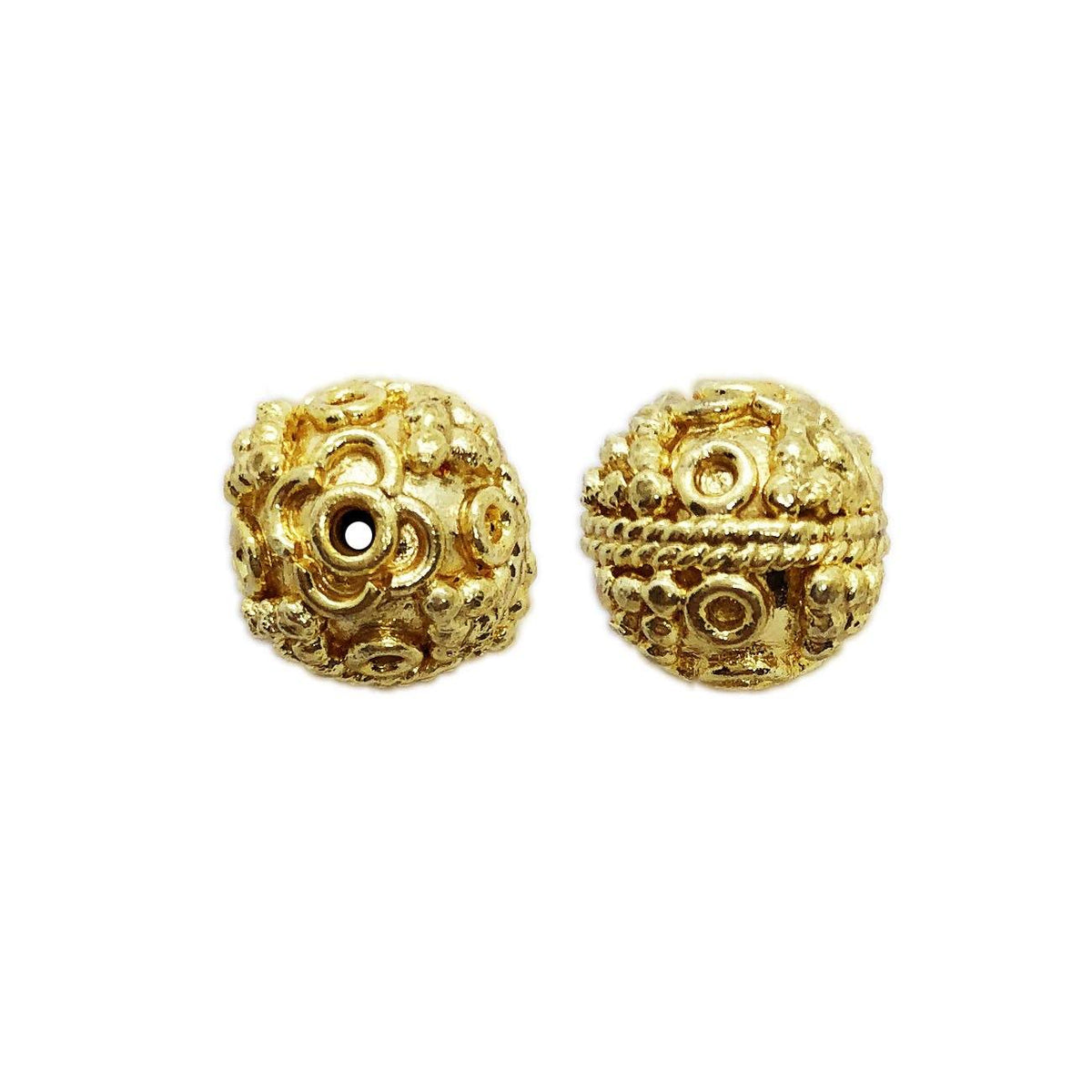 BG-383 18K Gold Overlay Bali Bead Beads Bali Designs Inc 