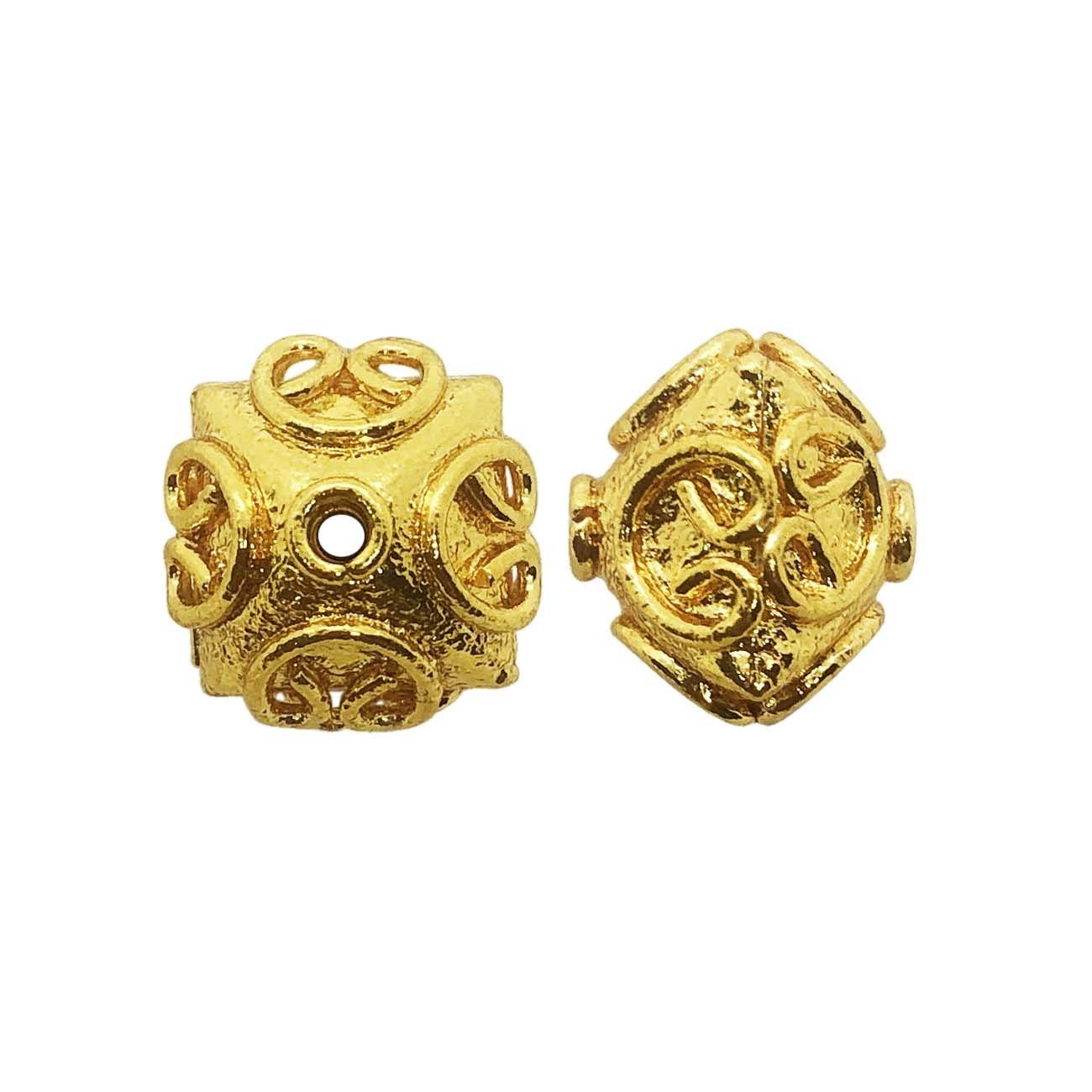 BG-386 18K Gold Overlay Bali Bead Beads Bali Designs Inc 