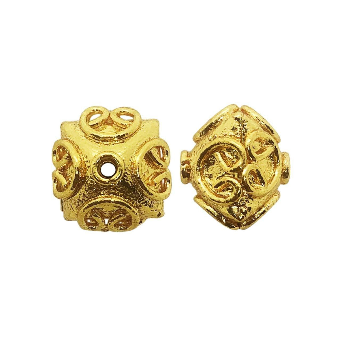 BG-386 18K Gold Overlay Bali Bead Beads Bali Designs Inc 