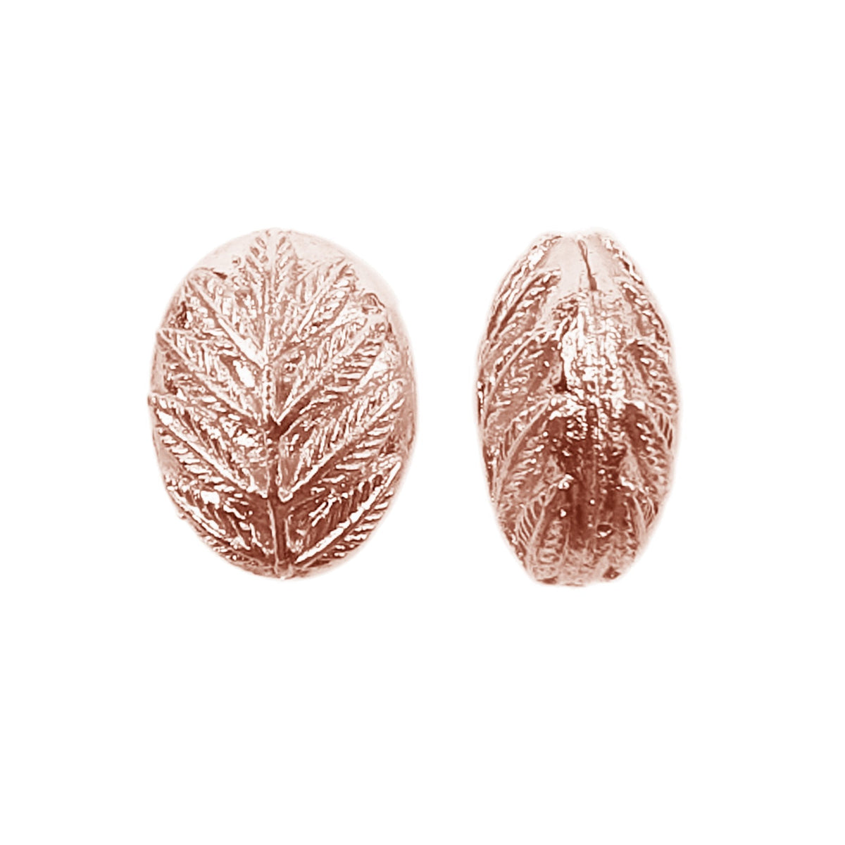 BRG-129 Rose Gold Overlay Bali Bead Beads Bali Designs Inc 