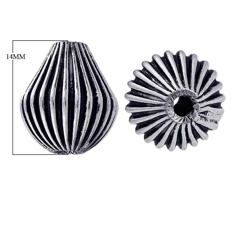 BSF-102 Silver Overlay Bali Bead Beads Bali Designs Inc 