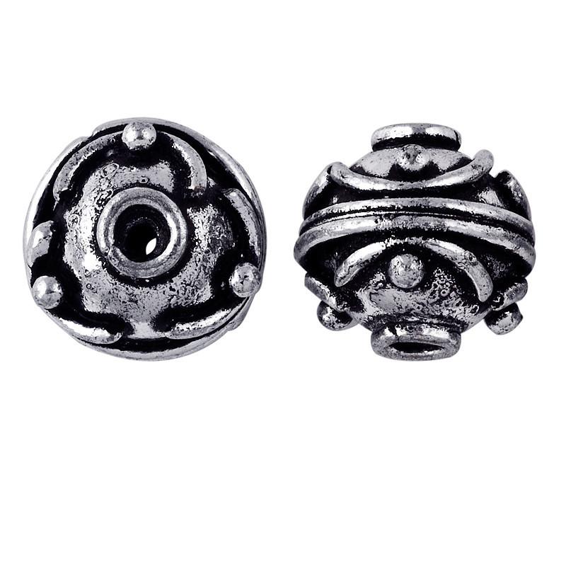 BSF-114 Silver Overlay Bali Bead Beads Bali Designs Inc 