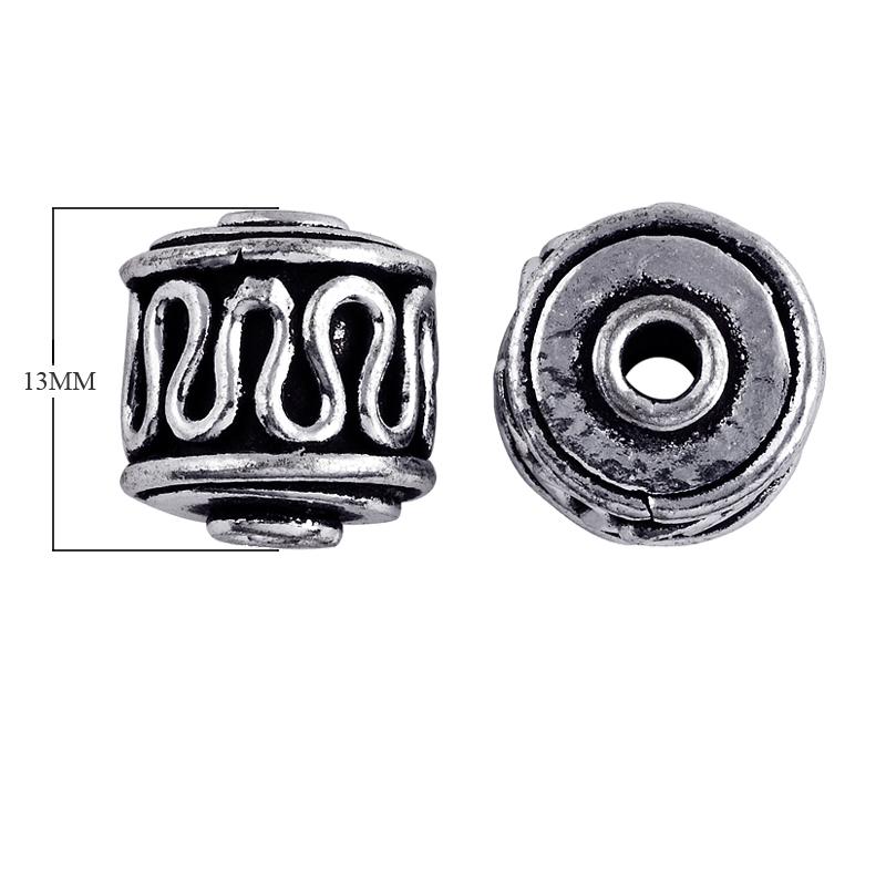 BSF-119 Silver Overlay Bali Bead Beads Bali Designs Inc 