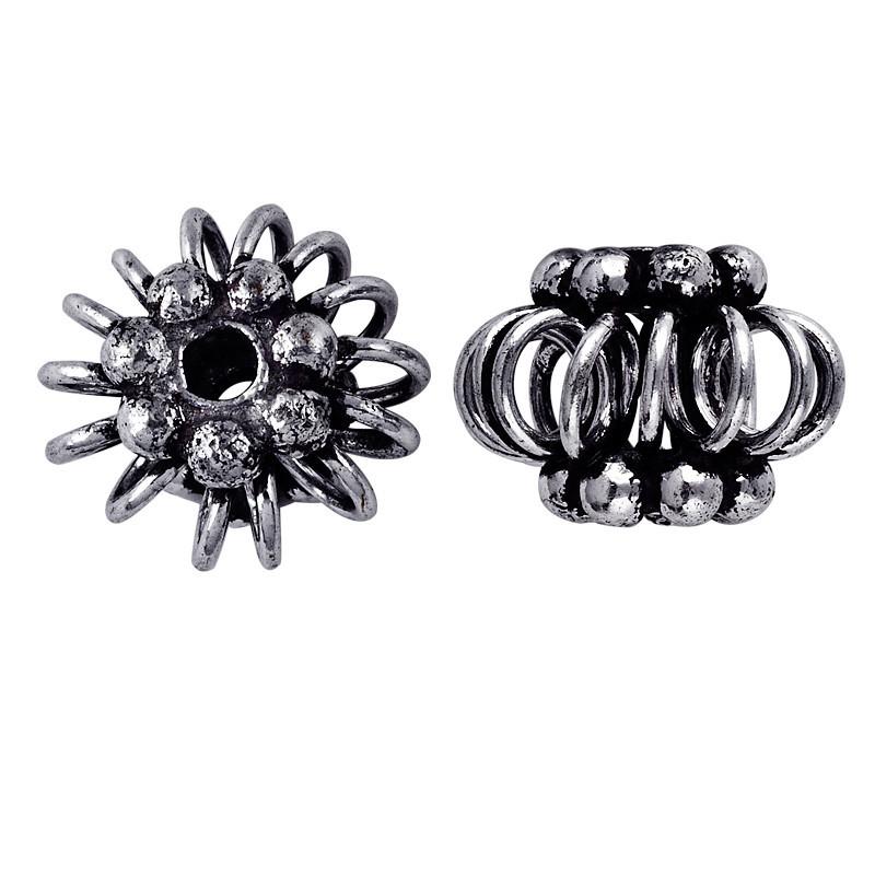 BSF-120 Silver Overlay Bali Bead Beads Bali Designs Inc 