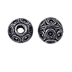 BSF-141 Silver Overlay Bali Bead Beads Bali Designs Inc 