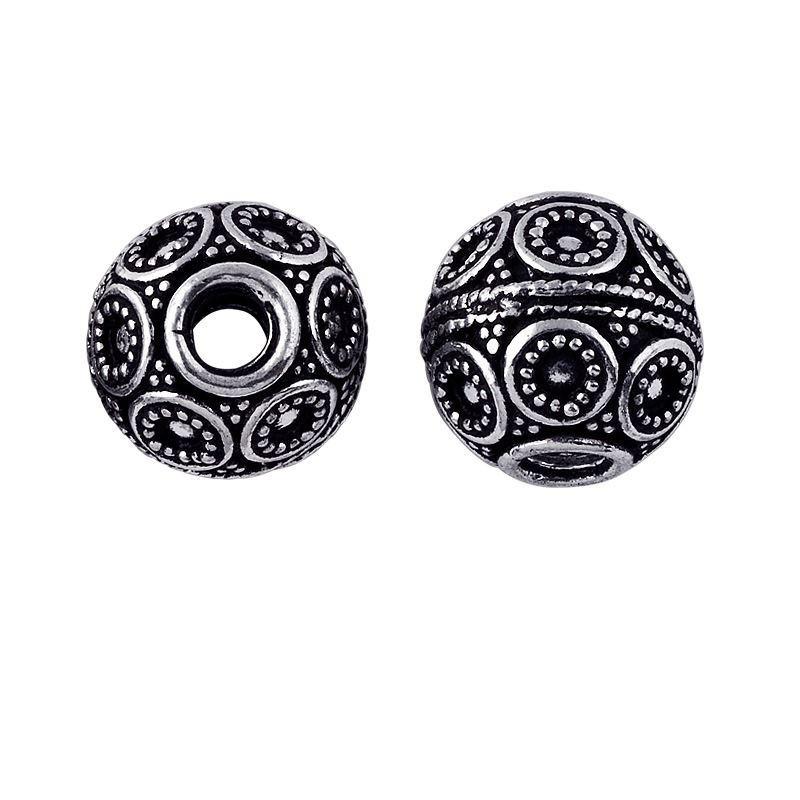 BSF-141 Silver Overlay Bali Bead Beads Bali Designs Inc 