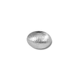 Decorative silver overlay copper textured barrel bead handcrafted in India for jewelry making and DIY crafts