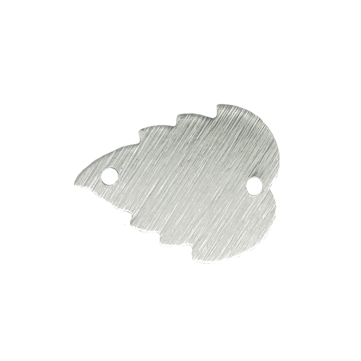 BSF-266 Silver Overlay Leaf Chip Bead Beads Bali Designs Inc 