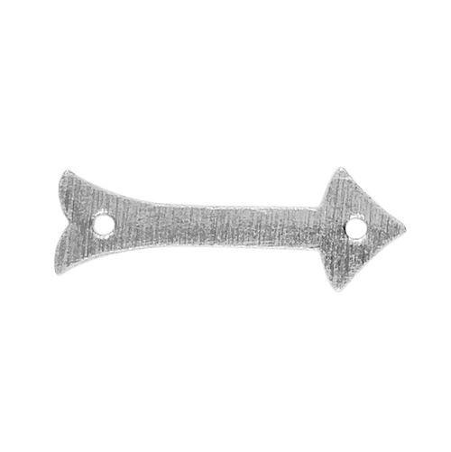 BSF-269 Silver Overlay Arrow Shape Chip Bead Beads Bali Designs Inc 