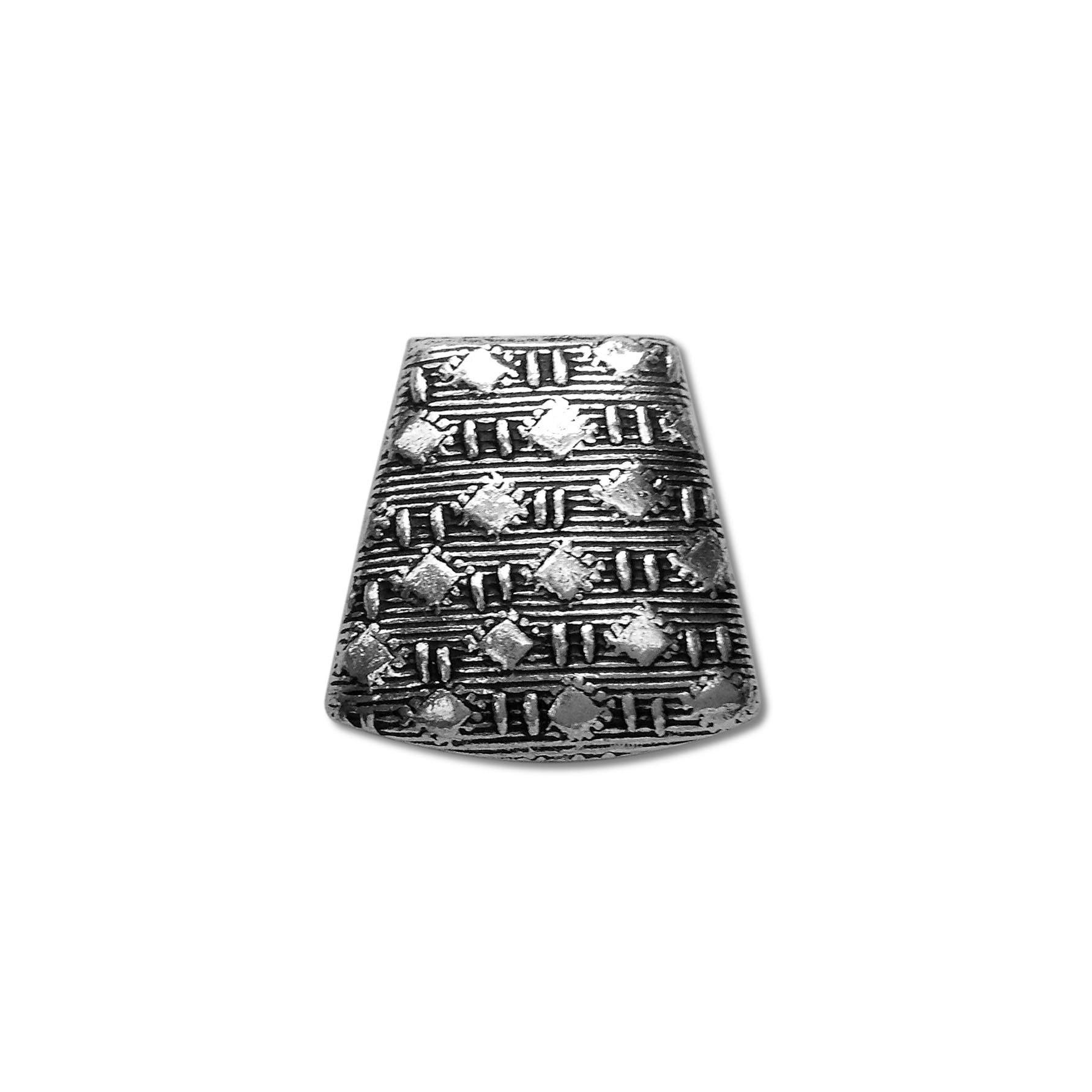 BSF-307 Silver Overlay Motif Bead Beads Bali Designs Inc 