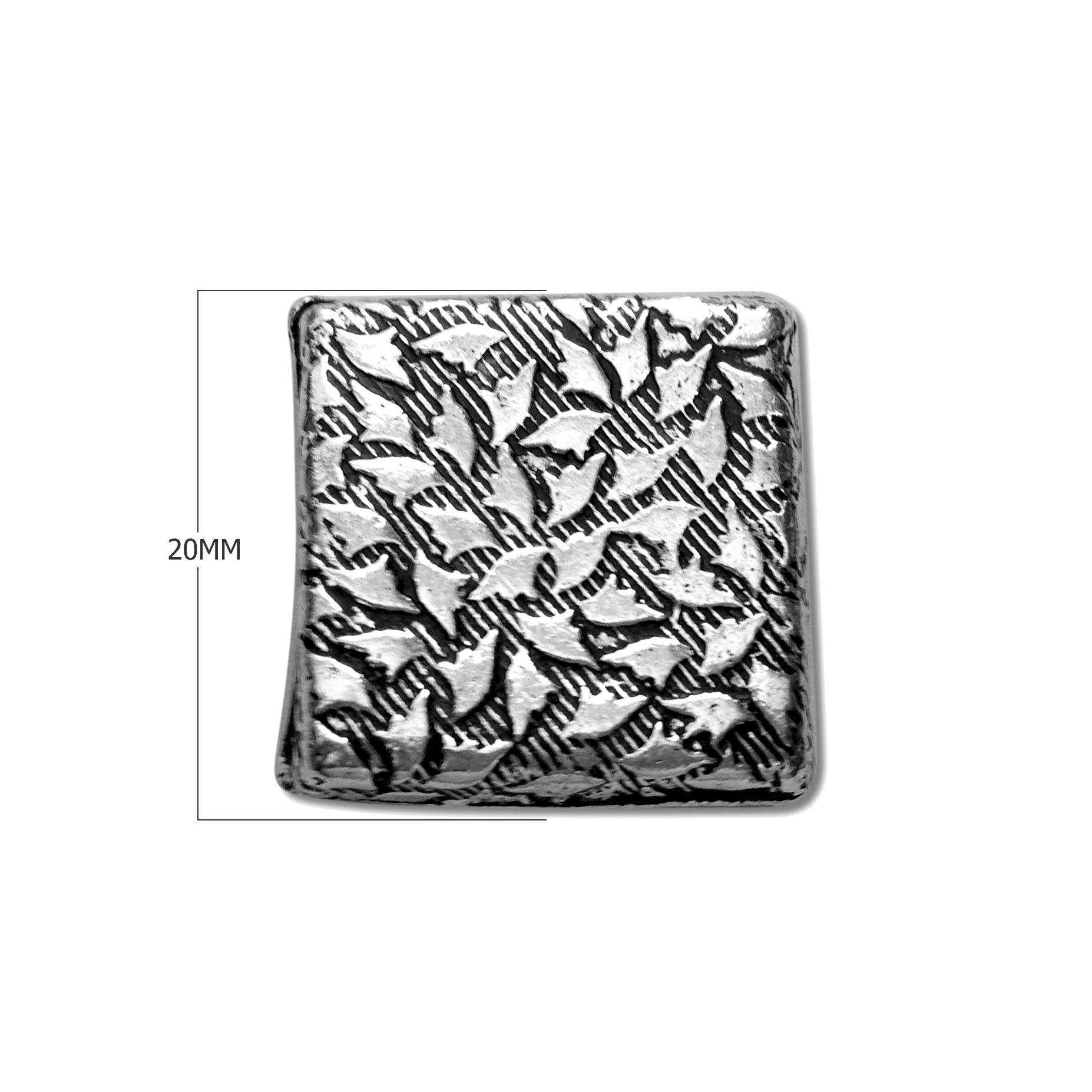 BSF-308 Silver Overlay Motif Bead Beads Bali Designs Inc 
