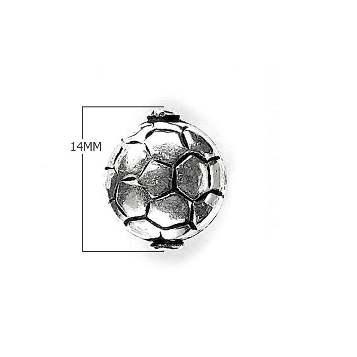 BSF-335 Silver Overlay Bali Bead Beads Bali Designs Inc 