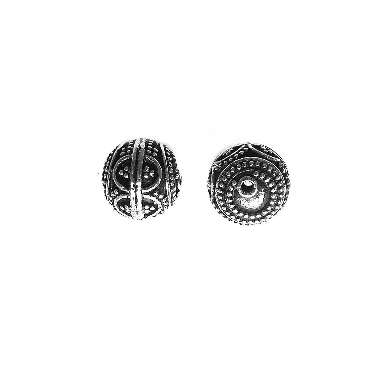BSF-342 Silver Overlay Bali Bead Beads Bali Designs Inc 