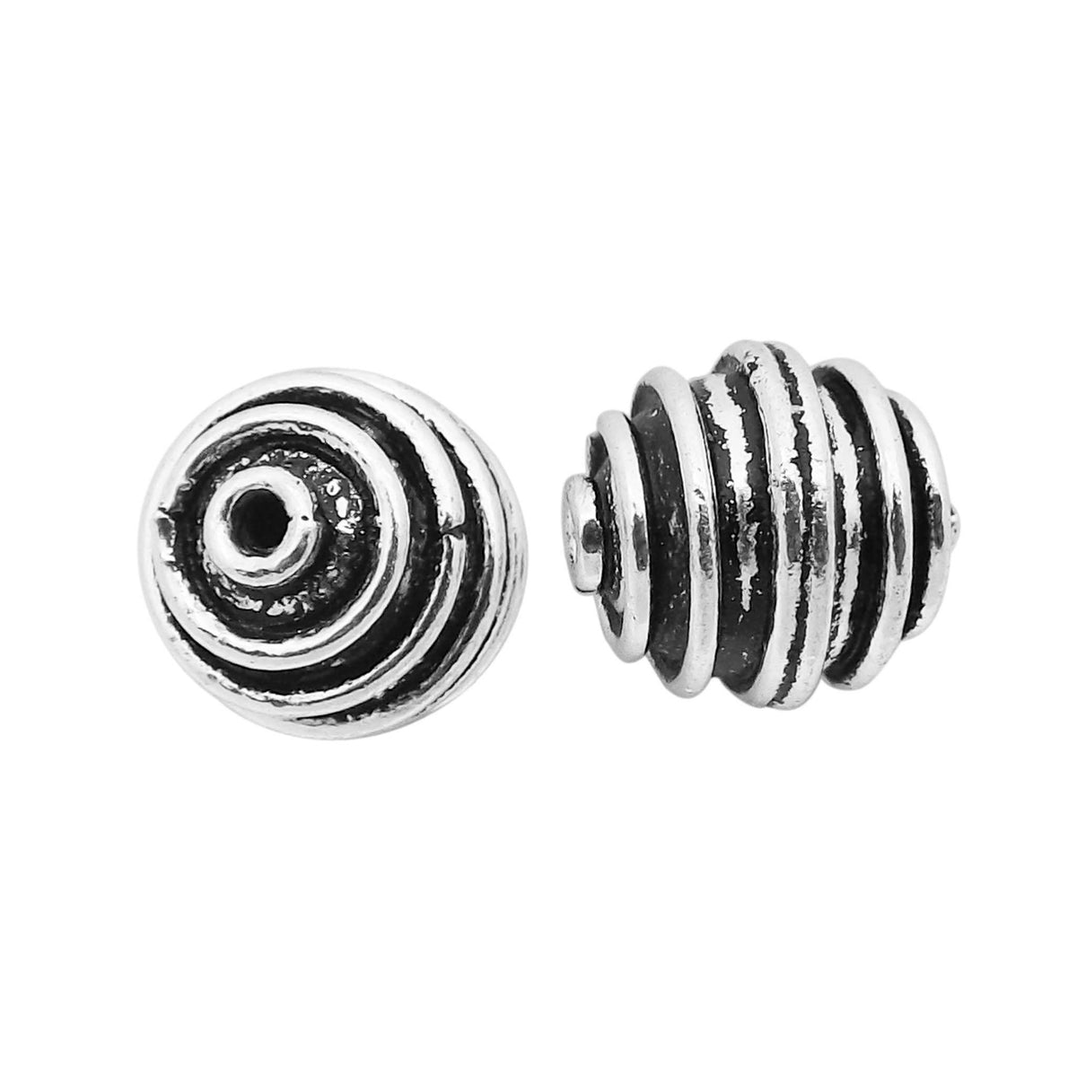 BSF-372 Silver Overlay Bali Bead Beads Bali Designs Inc 