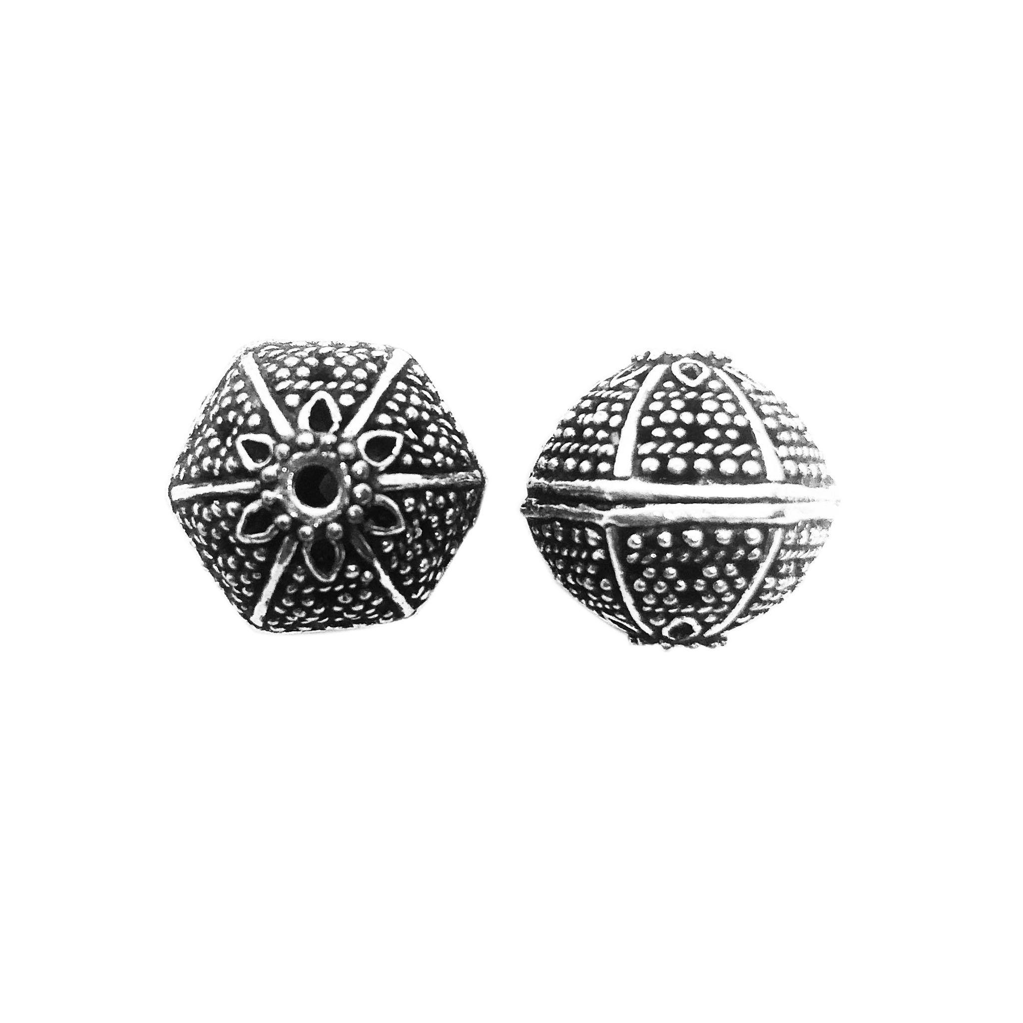 BSF-376 Silver Overlay Bali Bead Beads Bali Designs Inc 