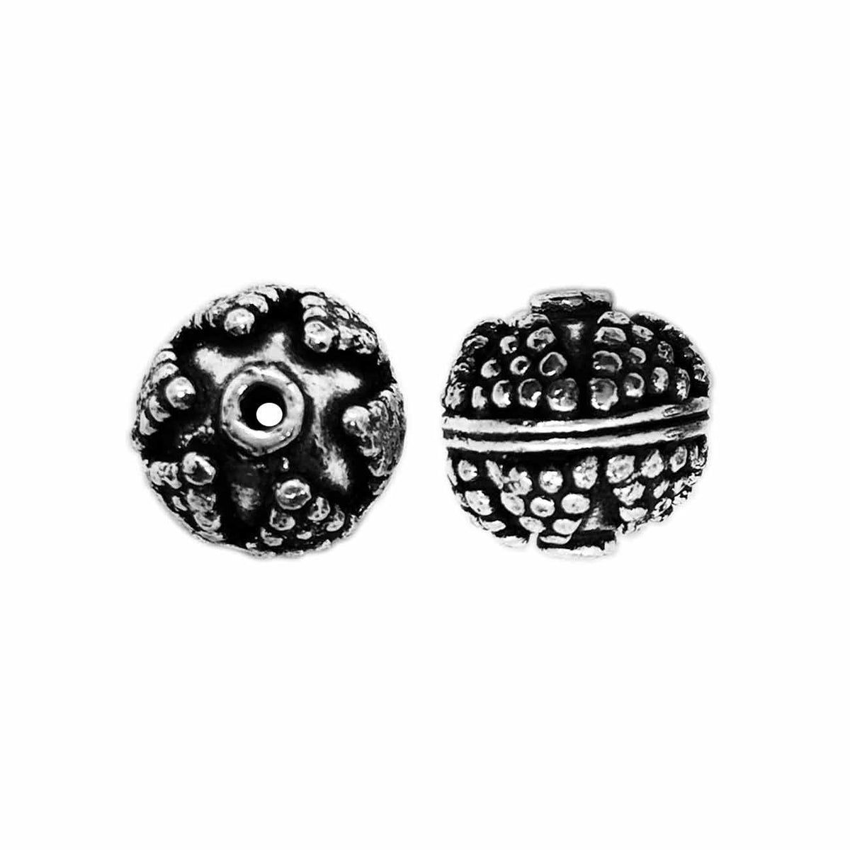 BSF-384 Silver Overlay Bali Bead Beads Bali Designs Inc 