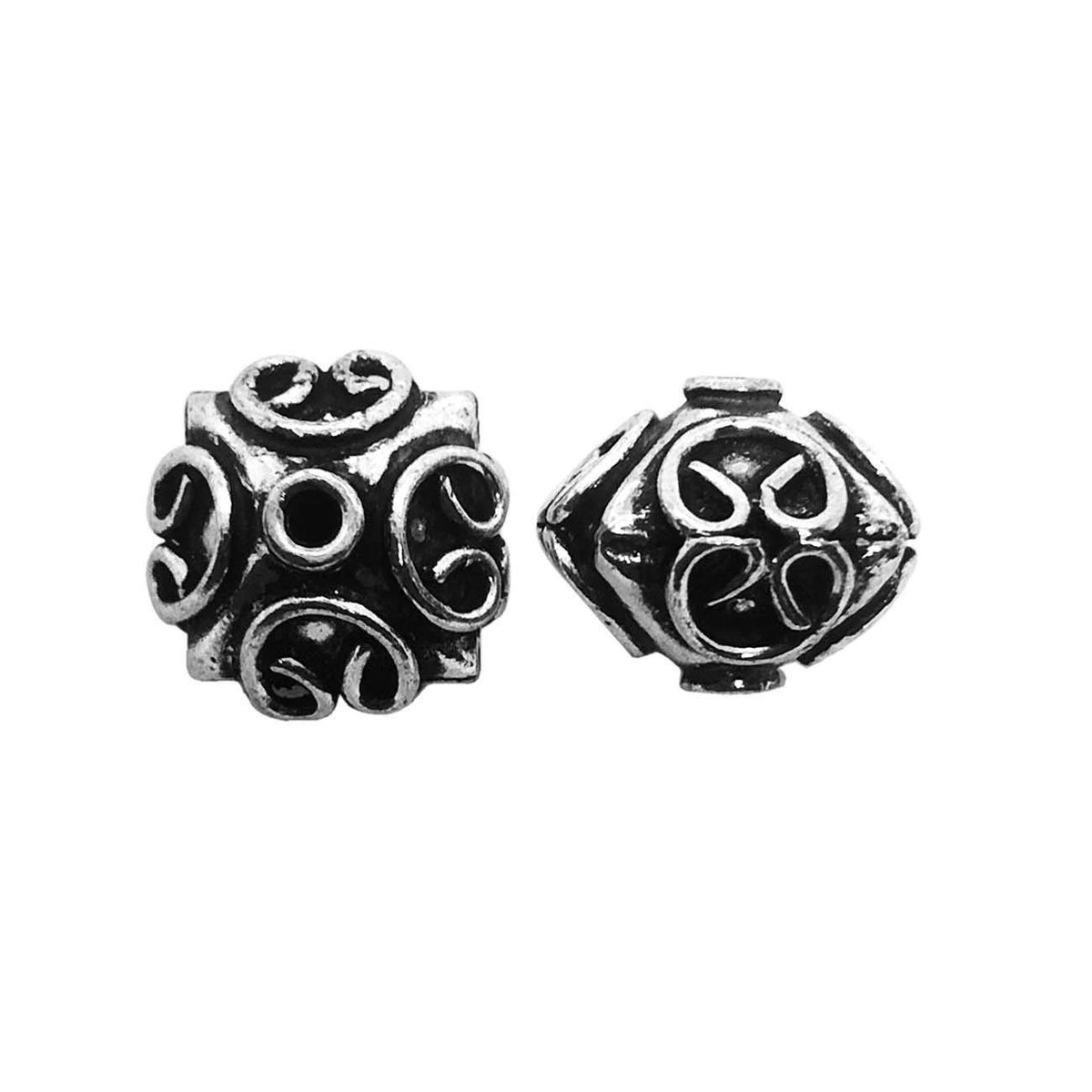 BSF-386 Silver Overlay Bali Bead Beads Bali Designs Inc 