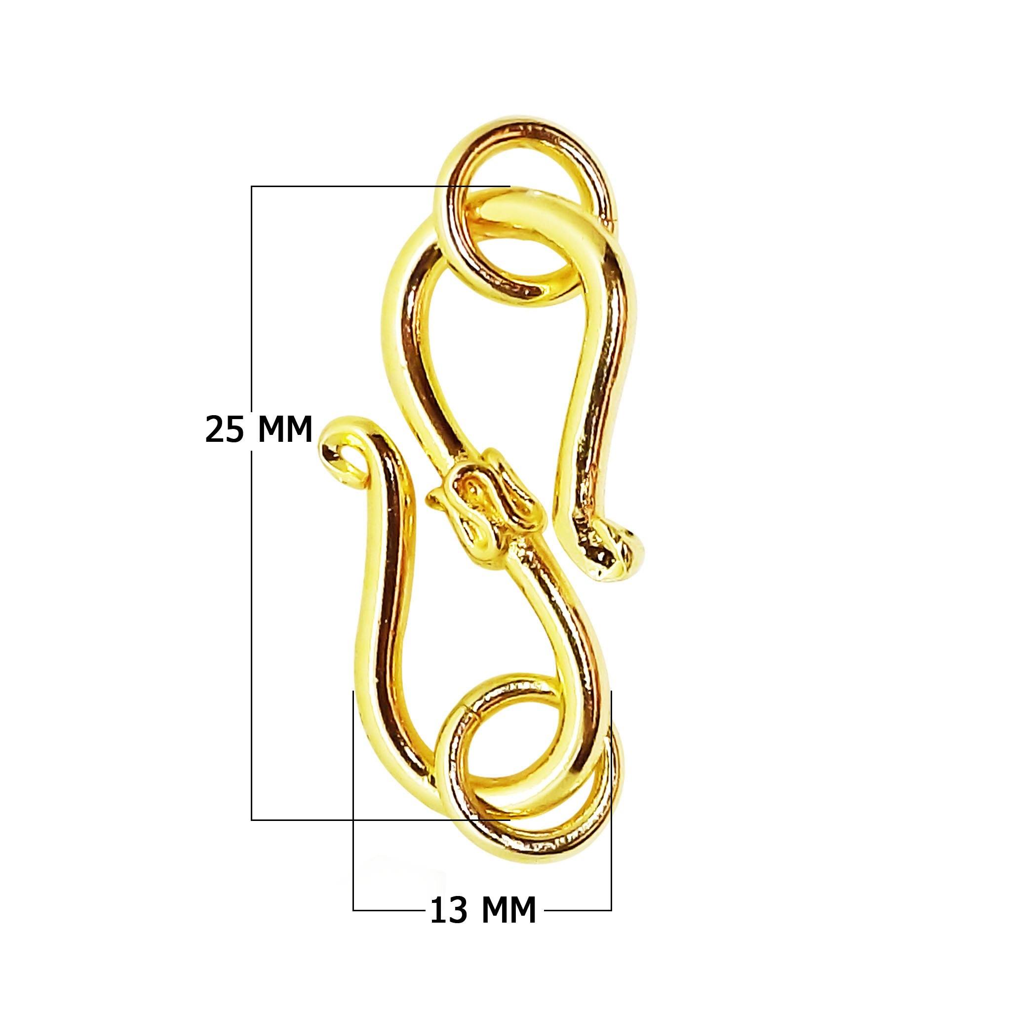 CG-110 18K Gold Overlay Hook Beads Bali Designs Inc 