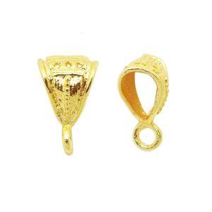 CG-118 18K Gold Overlay Pendant Bail Beads Bali Designs Inc 