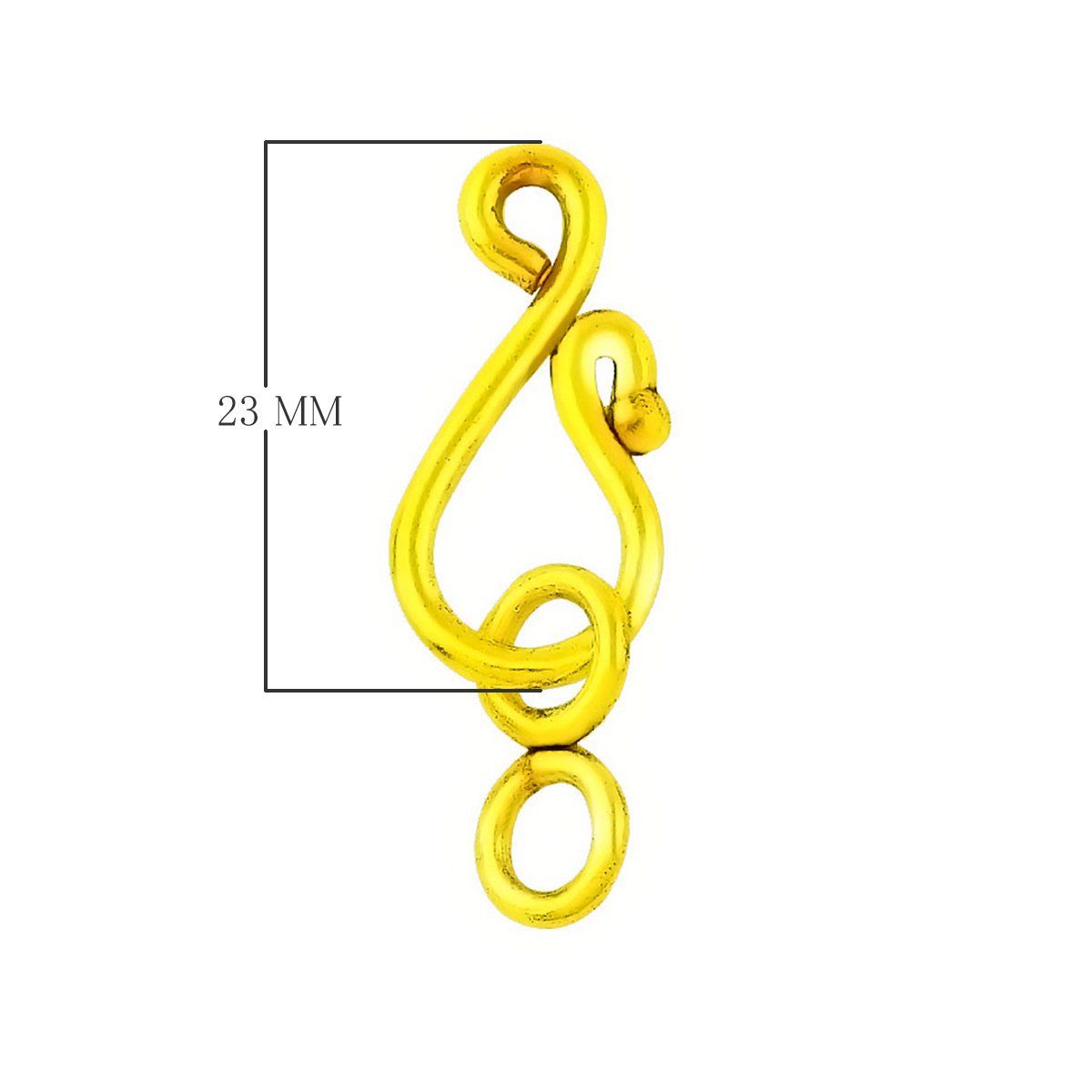 CG-122 18K Gold Overlay Hook Beads Bali Designs Inc 