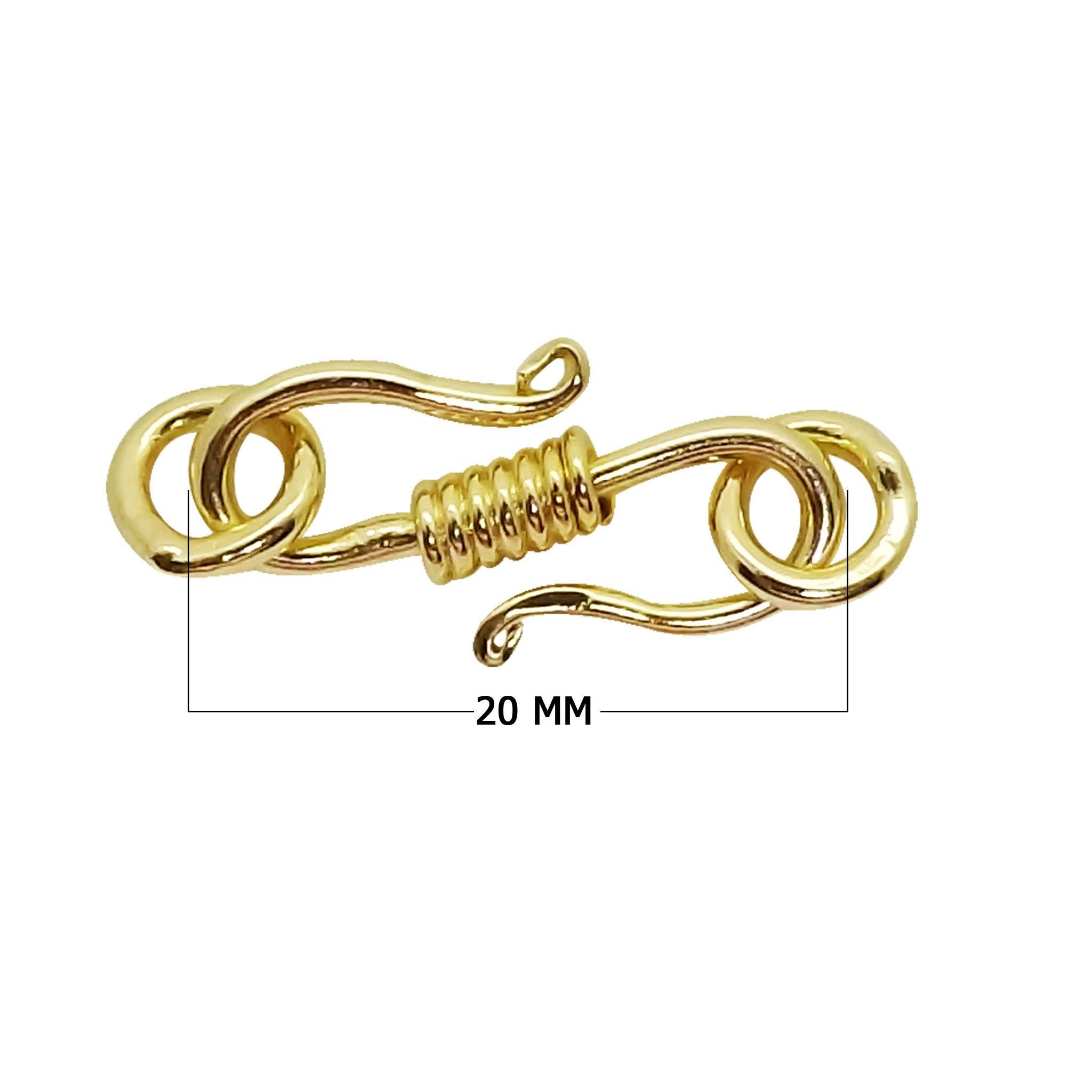 CG-159 18K Gold Overlay Hook Beads Bali Designs Inc 