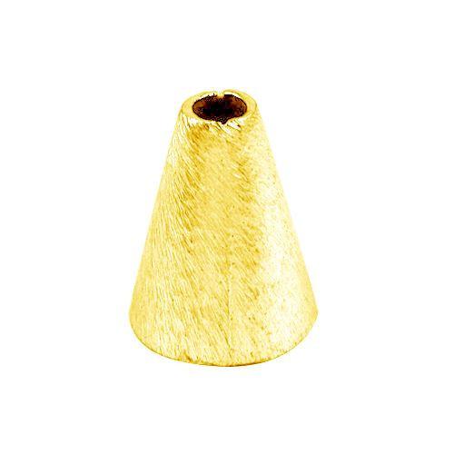 CG-162 18K Gold Overlay Cone Beads Bali Designs Inc 